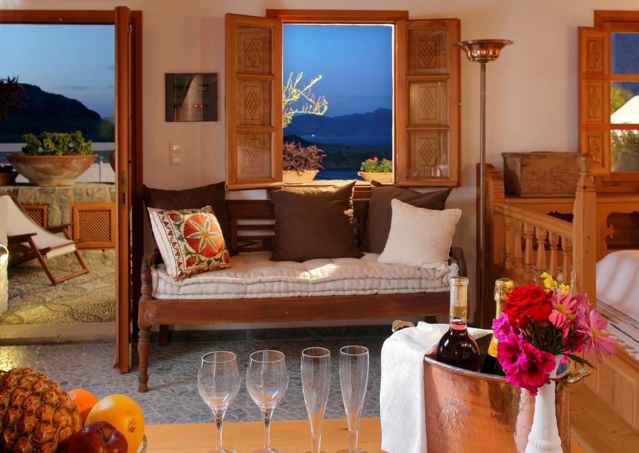 Melenos Art Boutique Hotel Líndos Pokoj fotografie