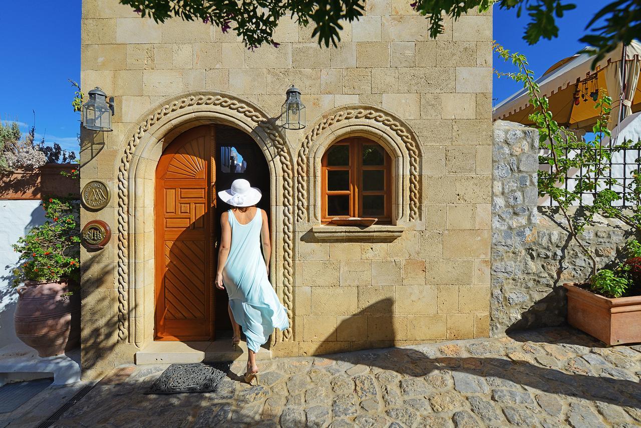Melenos Art Boutique Hotel Líndos Exteriér fotografie