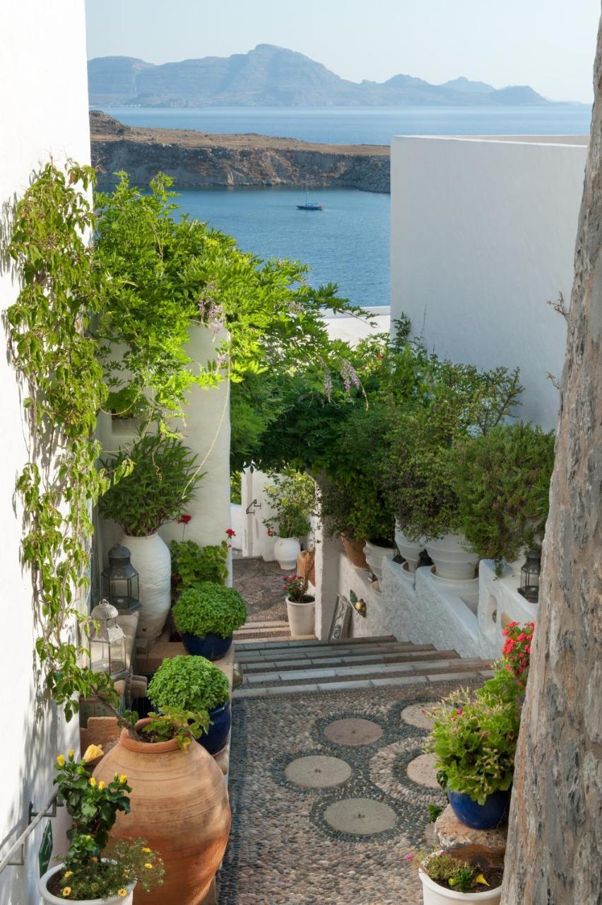 Melenos Art Boutique Hotel Líndos Exteriér fotografie